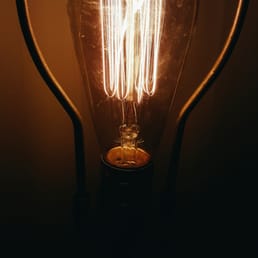 I gave into the trend and picked up an Edison bulb from here. I gave into the trend and picked up an Edison bulb from here.