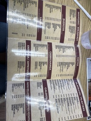 Menu photo 2 Taquería El Valle Bolingbrook, IL