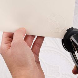 Fivestar Rubber Stamp - Embossing seals are perfect for notary use and wedding invitations