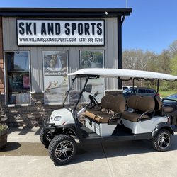 Williams Bros Ski & Sports - More Club Car.  Lake Limo!!!!