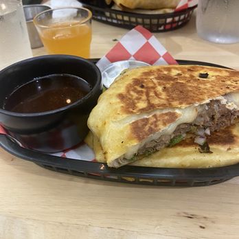 Aloha Mamacita - Birria Crunch Wrap with Consomme - Mexican Near Me - Honolulu, Hawaii