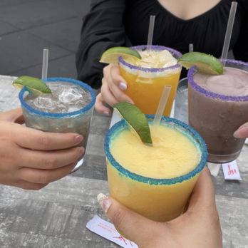 Sky Blossom - Passionfruit margarita (frozen) blueberry margarita (frozen) mango margarita (on the rocks) blueberry margarita (on the rocks) - Vietnamese Near Me - Dallas, Texas Sky Blossom - Passionfruit margarita (frozen) blueberry margarita (frozen) mango margarita (on the rocks) blueberry margarita (on the rocks) - Vietnamese Near Me - Dallas, Texas