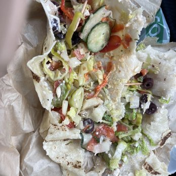 3Natives - Greek Wrap with NO HUMMUS - Acai Bowls Near Me - Pembroke Pines, Florida