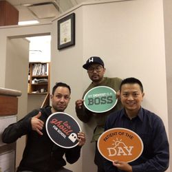 Eric Lau & Clarence Wong Richmond Dental - Family and friends day at the dental office. Ed getting his pearly whites all ready for his and soon to be bride's big day !!!