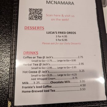 Jack's Cafe - Menu - Cafes Near Me - Verona, New Jersey