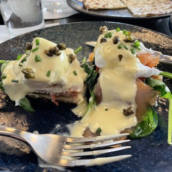 Circa at The Boro - Salmon Benedict - New American Near Me - Tysons, Virginia
