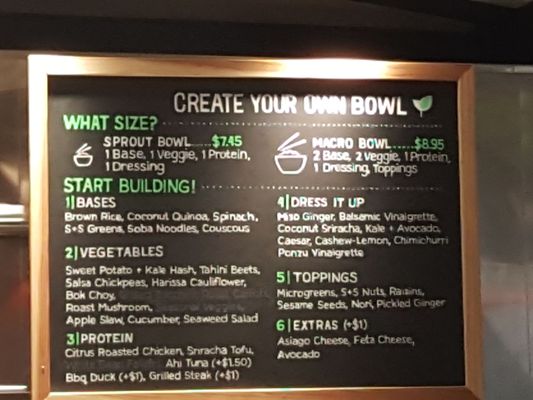 Menu photo 3 Seed + Sprout La Jolla, CA Menu photo 3 Seed + Sprout La Jolla, CA