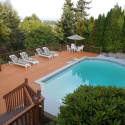 Morton's Stoves Pools & Spa - Finished product from the transformation Morton Pools and Spa completed a few days ago. From green to glowing in 10 days. Bravo!