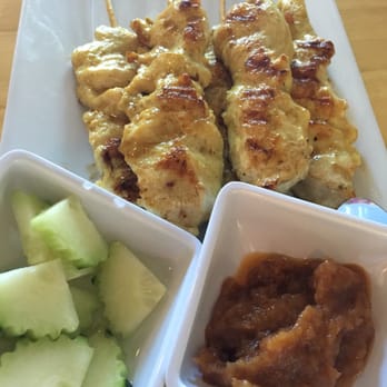 Cha Thai - Chicken satay - Thai Near Me - Rancho Cordova, California