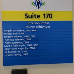 Intermountain Medical Center Nurse Midwives - The list of midwives that practice here