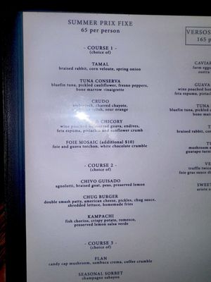 Menu photo 2 Ariete Miami, FL