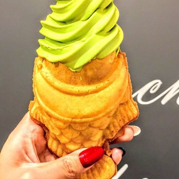 Mochi - Matcha Green Tea Soft Serve Taiyaki - Ice Cream & Frozen Yogurt Near Me - Irvine, California Mochi - Matcha Green Tea Soft Serve Taiyaki - Ice Cream & Frozen Yogurt Near Me - Irvine, California
