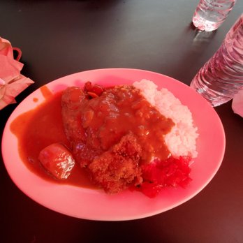 Moriya - Chicken katsu curry over white rice - Japanese Curry Near Me - Brooklyn, New York