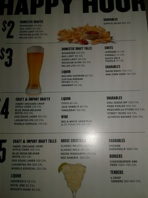 Menu photo 6 Buffalo Wild Wings Aurora, CO