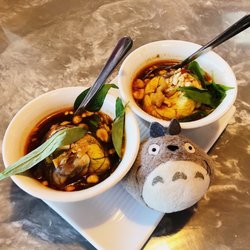 Wow Banh Mi & Pho - Stir fried tamarind bailut duck egg aka hột vịt lộn xào me.
