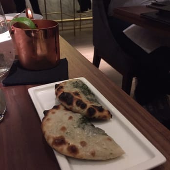 Indian Accent - Saag paneer kulcha - Indian Near Me - New York, New York Indian Accent - Saag paneer kulcha - Indian Near Me - New York, New York