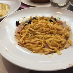 Il Principale Trattoria - Tagliatelle ¿boscaiola? (Ya les habían metido mano...)
