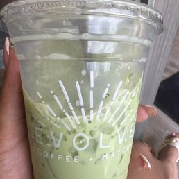 Rose Matcha  w honey