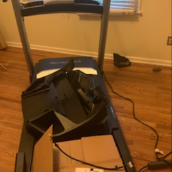 Broken treadmill, parts were never received
