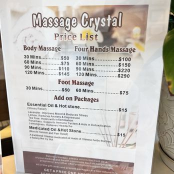 Massage Crystal - Massage Near Me - Laurel, Maryland