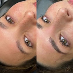 BA Brows - Before and After  Thank you for natural looking eyebrows Bri!
