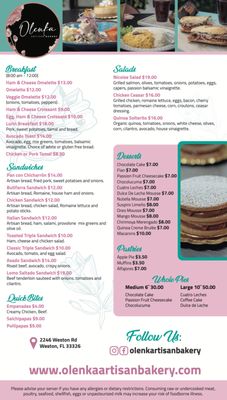 Menu photo 8 Olenka Peruvian Bistro Weston, FL Menu photo 8 Olenka Peruvian Bistro Weston, FL