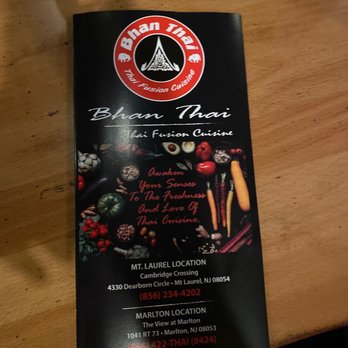 Bhan Thai - Mount Laurel - Menu - Thai Near Me - Mount Laurel, New Jersey Bhan Thai - Mount Laurel - Menu - Thai Near Me - Mount Laurel, New Jersey
