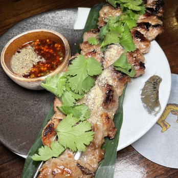 The Tyger - Pork skewers - Cocktail Bars Near Me - New York, New York