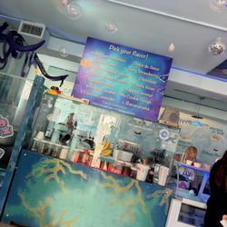 Best Ice Cream “Under The Sea Experience” - Menu