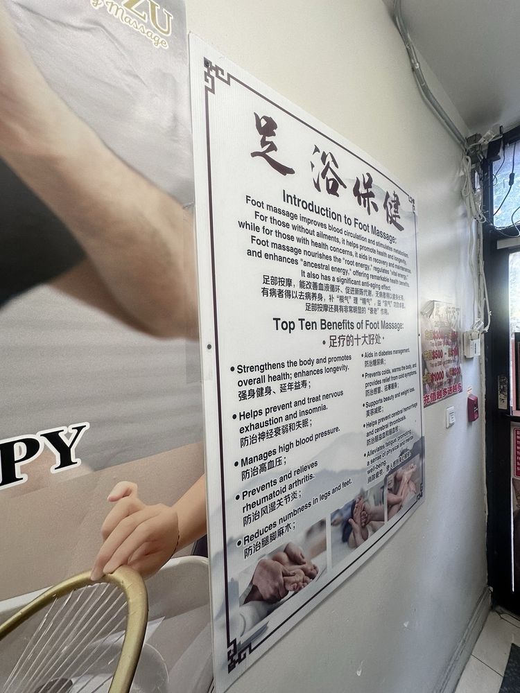 YU ZU Foot & Body Massage Logo