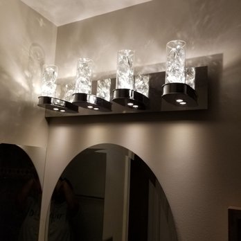 Potomac Bath and Tile Too - a bathroom light fixture - Tiling Near Me Potomac Bath and Tile Too - a bathroom light fixture - Tiling Near Me