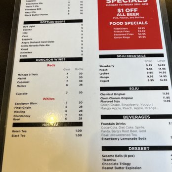 Bonchon Natomas - Menu - Korean Near Me - Sacramento, California