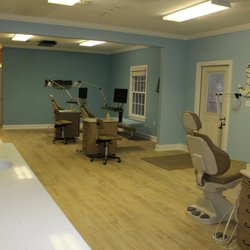 Open bay area for cleanings