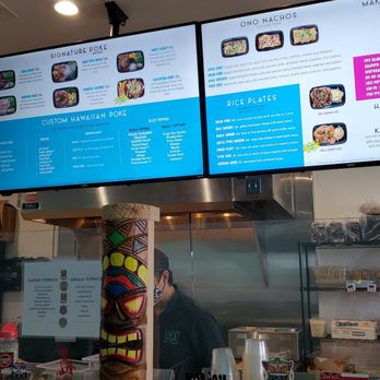 Poke Hana - Menu board - Poke Near Me - Windermere, Florida Poke Hana - Menu board - Poke Near Me - Windermere, Florida