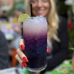 Honey lemon butterfly pea