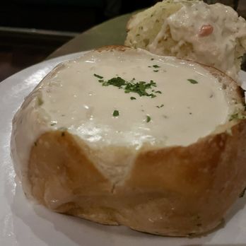 The Fish Hopper - Clam Chowder- yum! - Seafood Near Me - Monterey, California
