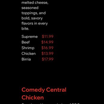 The Funny Pages - Menu - Comedy Clubs Near Me - Gulfport, Mississippi