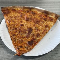 D & LP Subs - Big slice of cheese pizza