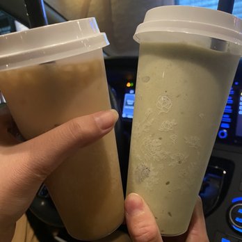 Roasting Water - Green milk tea and avocado smoothie. - Coffee & Tea Near Me - Westminster, California Roasting Water - Green milk tea and avocado smoothie. - Coffee & Tea Near Me - Westminster, California