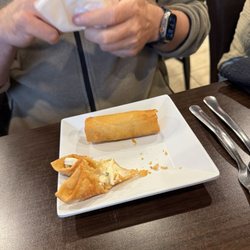 Pho Thai - Fried Crab Rangoon and egg roll