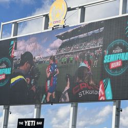 KC Current Stadium - Going to the semis.