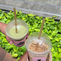 Iced Vanilla Latte 16oz