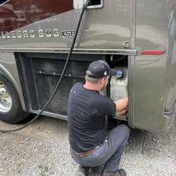 Cummins Sales and Service - Caleb removing DEF tank