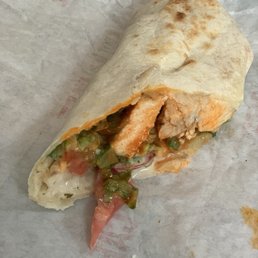 Buffalo chicken wrap Buffalo chicken wrap