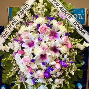 Thien Lan Florist - Flowers for the funeral- looks wonderful and delivered perfectly - Florists Near Me - San Jose, California Thien Lan Florist - Flowers for the funeral- looks wonderful and delivered perfectly - Florists Near Me - San Jose, California