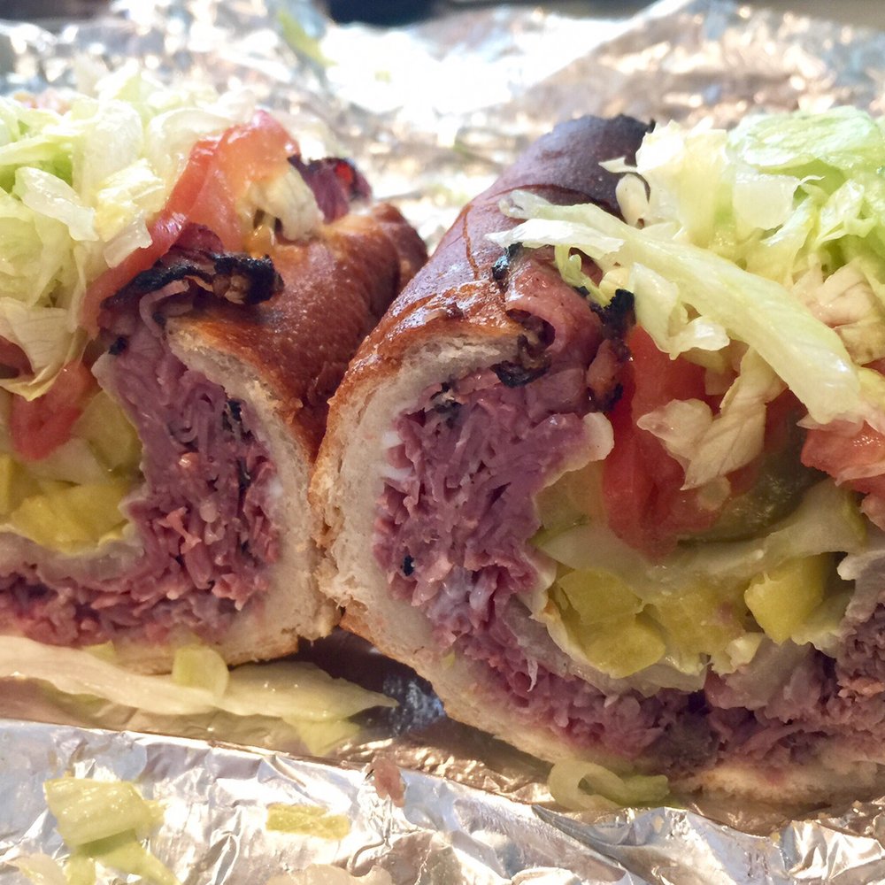 Hooked Up Subs - Awesome Pastrami & Roast Beef 1/2 Sub - Sandwiches Near Me - Sebastian, Florida Hooked Up Subs - Awesome Pastrami & Roast Beef 1/2 Sub - Sandwiches Near Me - Sebastian, Florida