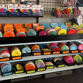 Play It Again Sports - new and used discs. Used discs in top-right bin. - Sporting Goods Near Me - Aurora, Colorado