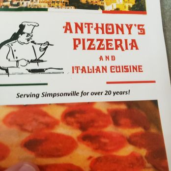 Anthony's Pizzeria - Pizza Near Me - Simpsonville, South Carolina Anthony's Pizzeria - Pizza Near Me - Simpsonville, South Carolina