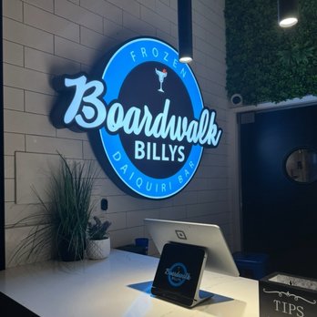 Boardwalk Billys - Signage - Cocktail Bars Near Me - Atlantic City, New Jersey