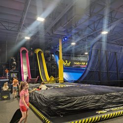 2 racer slides that launch you (SUPER FUN)